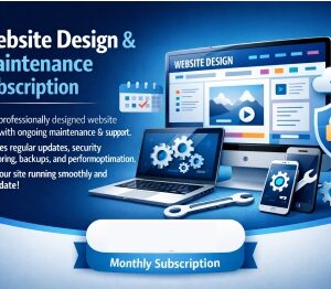 Website Design & Maintenance (subscription)